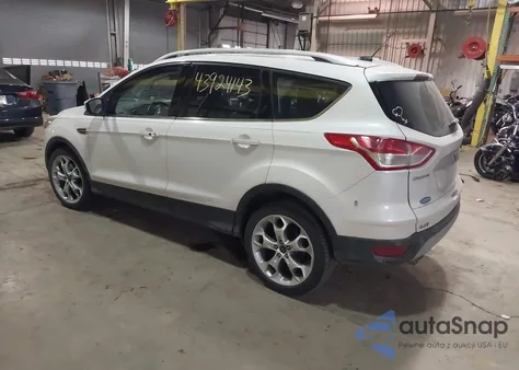 2014 Ford Escape Titanium z USA, uszkodzony, nr VIN 1FMCU0J90EUD00129